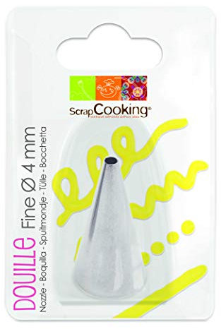 ScrapCooking Douille en Inox Fine 0,4 x 1,3 x H3,5 cm 1818