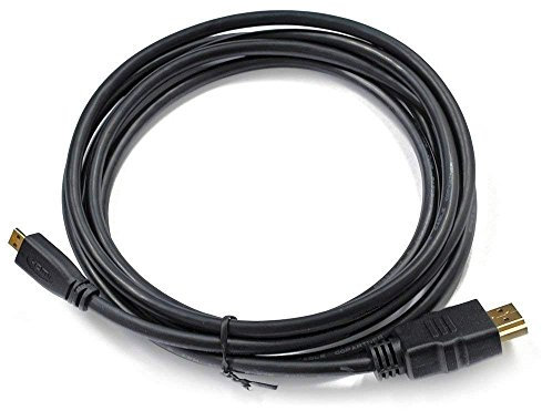 Micro HDMI to HDMI - 5 Feet, support Full HD and 4K audio and video output- Compatible with Sony Handycam HDR-CX405, HDR-CX455, HDR-CX675, FDR-AX33, FDR-AX53, FDR-AX100