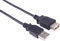 Premium Cord Rallonge USB 2.0, Câble de Données Jusqu'à 480 Mbit/S, Câble de Charge, USB 2.0 Type A Femelle vers Mâle, 4 Broches, 2 Blindages, Couleur Noir, Longueur 5 m