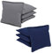 Free Donkey Sports 8 ACA Cornhole Bags.Cornhole Bags.Cornhole Fillled 25 Colors (Navy/Gray)