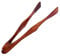 Clip Comida de Madera Natural Pinzas Multiusos de Cocina de Madera Herramientas Pinza de Tostadas Duradero, Ecológico, Adecuado para Cocina, Camping, Parrilla, Buffet, Restaurante Etc(Marrón)