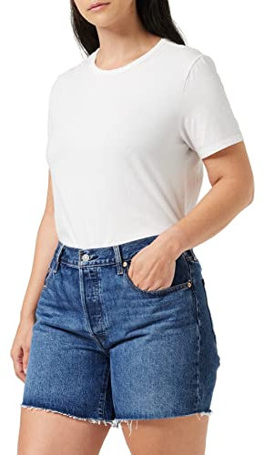 Levi's 501 Rolled Short, Pantaloncini, Donna, Orinda Troy Scraped, 24W