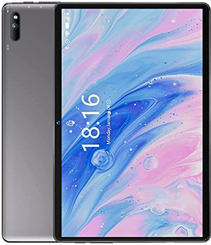 BMAX I10 Tablet 10.1 Pulgadas Android 10 4G LTE 5G WiFi 4GB RAM+64GB ROM(128GB Expandible) Octa Core 1.8GHz,Dobles 4G Cellular 1920 x 1200 Dual SIM/Face ID/GPS/OTG/Bluetooth5.0