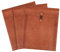 QiXin Brown PU Leather File Folders for Documents,Important Private File Organizer with String Tie Closure,Laptop Sleeve Notebook Case,Leather Portfolio Binder Envelopes,Letter Size Filing Folder 3PCS