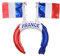 mciskin Football Coupe du Monde 2022 Ballon Gonflable Bandeaux Drapeaux, Football Coupe du Monde Drapeaux, Bandeaux Gonflables Drapeaux pour Coupe du Monde Football 2022 (10PCS) (France)