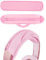 Geekria NOVA Protein Leather Headband Pad Compatible with Bose Beats JBL Sony Hyperx, Headphones Replacement Band, Headset Head Cushion Cover Repair Part (Pink)