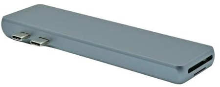ProXtend USBC-MULTI8-001 Station d'accueil USB 3.2 Gen 1 (3.1 Gen 1) Type-C Gris