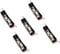 Boxonly Battery Case Holder 1 Slot Batteries Clip Box 3.7V 18650 Household Battery Holders 5pcs