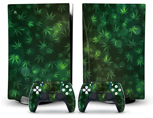 KACBRU Console Skin Anime für P-S5 Disk Edition Skin für Konsole und Controller Vinyl-Aufkleber langlebig, kratzfest, kompatibel mit PS5 36267 Skins Wraps Geschenk