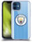 Head Case Designs Officially Licensed Manchester City Man City FC Home 2023/24 Badge Kit Soft Gel Case Compatible With Apple iPhone 12 / iPhone 12 Pro