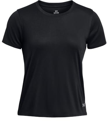 Under Armour Womens UA Launch Splatter SS, Women's T-Shirt, Short Sleeve Sports Top for Women, Lightweight Sports T-Shirt