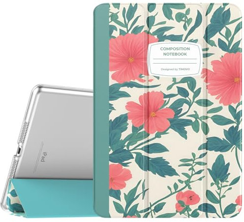 TiMOVO Case for iPad 9th/8th/7th Gen 10.2 Inch,Blooming Floral