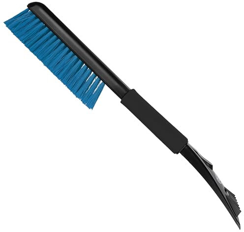 alca® Eiskratzer Auto Schneebesen Scheibenkratzer I 8cm Klinge aus hochschlagfestem Polystyrol (HIPS) mit Softgriff für effektive Scheibenreinigung im Winter