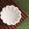 SWADESHI BLESSINGS Handcrafted Marble Decorative Bowl | White Ruffle Scalloped Fluted Key/Fruit Ring Dish | Organic Modern Home Decor (6 Inches)