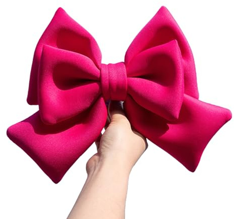 Ubxvamm - Motorcycle Helmets with Bow for Motorcycle Helmet Decoration Big Bow Design
