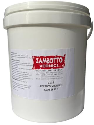 ZAMBOTTO VERNICI ZV38 adesivo vinilico classe D 3 (10 KG)