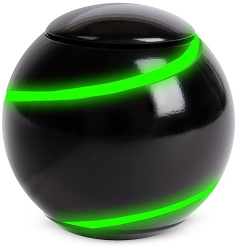 bopster Metall Spin Ball Fidget Schreibtischspielzeug – Hand Spinner, bestes Fidget-Spielzeug für Kinder, Jugendliche & Erwachsene – Stressabbau, Angstlinderung & Autismus (Im Dunkeln leuchten)