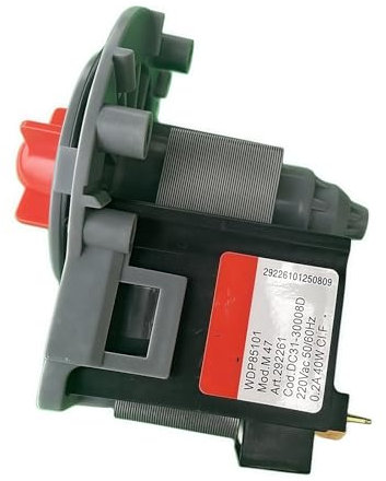 Motor de la bomba de drenaje de la lavadora, compatible con Electrolux Sanyo. DC31-30008D WDP85101, Pieza 50/60 Hz.