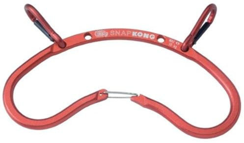 Desconocido Kong Eulenhalter mit 2 Karabinern 75505 Anker für Erwachsene, Unisex, Mehrfarbig (Mehrfarbig), Einheitsgröße