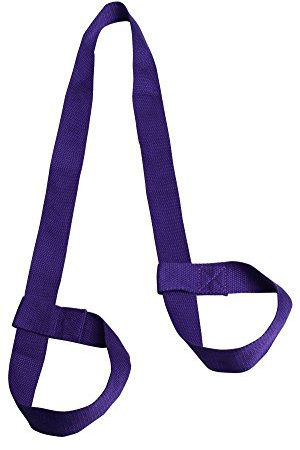 PlayCool Strapazierfähiger Tragegurt für Yogamatte, Violett, Einheitsgröße
