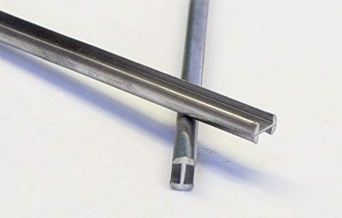 Variety Lead Came for Stained Glass Works - 1/8 Round H Lead Came