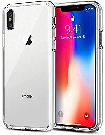 CoverKingz Handyhülle kompatibel mit iPhone XS - Silikonhülle Soft Case Bumper Durchsichtig - Handy Hülle Slim Cover Transparent