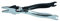 Laser 7887 Hose Removal Pliers, Black, Silver