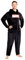 Marvel Pigiama Uomo Pile - Pigiama da Uomo Invernale con Cappuccio(Nero, 3XL)