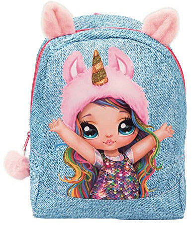 Giochi Preziosi Nanana 21 Freizeitrucksack mit Plush-Details für Mädchen und Jungen (1er-Pack), Mehrfarbig, Zaino Asilo, NA NA NA