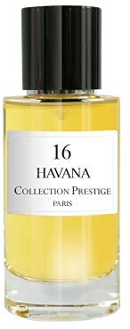 Collection Prestige, Set aus Eau de Parfum 50 ml Collection Prestige, 16 Havana und Kulturbeutel in Schwarz