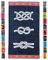 P.K. - Collection Strandtuch aus 100% Baumwolle - Strandhandtuch 90x165 cm Frottee Qualität - hochwertiger Jacquard Druck (Knoten) bunt