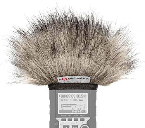 Gutmann Mikrofon Windschutz Fell für Tascam DR-07X Lynx Made in Germany