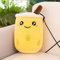 EXQULEG Bubble Tea Plüschtier Boba Kuscheltier Plüschpuppen Weiche Kuscheltier Tee Weiche Puppe Teetasse Kissen Kinderspielzeug (Gelb-Runde Augen,35cm)