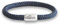 Das Original Reitsport Pferdesport Pferde Jockey Club Segeltau Armband Mit Pferde Gravur Handmade Hochwertiger Magnetverschluss Durchmesser 8mm Damen Herren Unisex (Marine Blau, 19.00)
