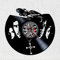 Schallplattenuhr aus Vinyl Viny Woody Tuned Action Adrenalina Uhr Neue Wanddekoration Vinyl Disco Uhr Original Geschenk