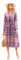 R.Vivimos Femmes Robe de Plage à Manches Longues à imprimé bohème Chic décontracté Robe élégante Longue midi Robe de Vacances(XL,Darkpurple)