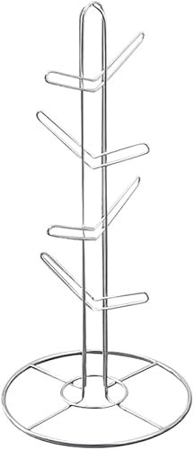 Árbol Porta Tazas De Café, Soporte para Tazas de Café Porta Platos para Tazas de Café, Soporte de Taza Café de Acrílico Transparente Extraíbles (A)