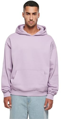Build Your Brand Herren Kapuzenpullover Ultra Heavy Cotton Box Hoody Lilac XXL