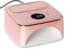 SUN M6 High-Power 15600mAh Rechargeable Cordless UV LED Gel Nail Lamp - Two Way Display, 48W - Pink
