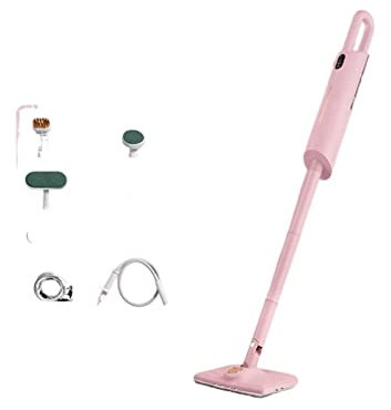 Pulitore per Scopa a Vapore Portatile Scopa a Vapore Scopa a Mano Scopa elettrica Scopa a Vapore ad Alta Temperatura Intelligente per dormitorio Domestico per la Pulizia dei Pavimenti (Color : Tea t