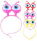 Gadpiparty 8 Stk Augapfel-stirnband Silbernes Antennen-stirnband Alien-augen-stirnband Außerirdische Antenne Alien-ohren-stirnband Alien-antennen-stirnband Blinkt Requisiten Fräulein