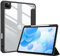ProCase Hülle für iPad Pro 12,9 Zoll mit Stifthalter 2022/2021/2020/2018 (6/5/4/3 Generation), Stoßfeste Smart Case Cover mit transparenter Rückseitenschale Schutzhülle für iPad Pro 12,9 –Schwarz