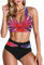 WILLBEST Tankini Damen Damen Badeshorts mit Oberteil schnorchel bikiki Damen Hotpants Damen Hoodie Decke badeanzüge Damen binini Bikini XL uv Set mädchen Festival Kleidung Damen Hippie Badeanzug Dam