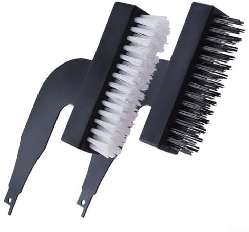 Effizientes Reinigungsbürsten-Set für Säbelsäge, Rostentfernung, Fleckenentfernung, Holz, Metall (2 Stück)