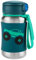 Skip Hop Toddler Sippy Cup with Straw, Sparks Stainless Steel Straw Bottle, Truck