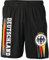UGLYSHIRT Deutschland Shorts | Deutschland Fanartikel EM 2024 Germany Fußball WM Flagge Deutschland Kurze Hose Deutschland Hose | M12 Schwarz (M)