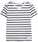 ARMEDANGELS Damen RIPP-T-Shirt aus Bio-Baumwoll Mix KARDAA Stripes T-Shirt Slim Fit White-Black
