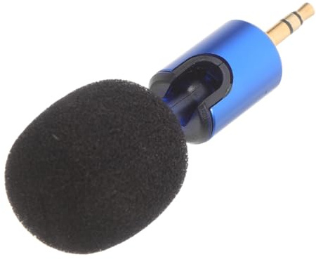 WESIEVYA Camera Microphone Live Streaming Microphone Portable Mini Mic for Recording