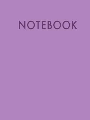 African Violet Notebook: Hardcover Journal with Wide Ruled Pages for Writing, Notes, and Reflection | 8.5 x 11 Inches | 120 Wide Ruled Pages