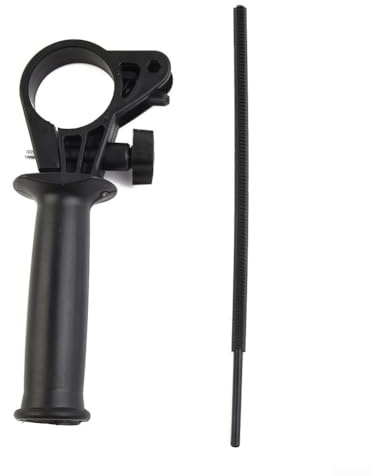 Bohrmaschinen-Zubehör, Hammergriff mit Innenring, 41, 44 mm Durchmesser und 175 mm Lineal für genaue Messung und Verwendung
